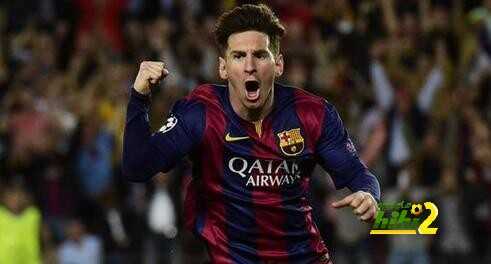 ميسي يسجل الهدف الاول لبرشلونة