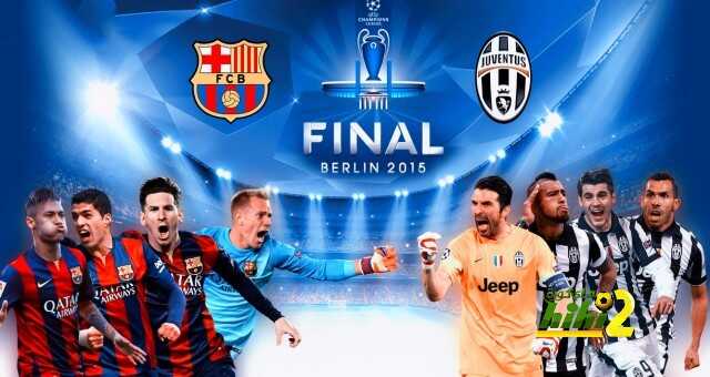 كل أرقام برشلونة واليوفنتوس هذا الموسم