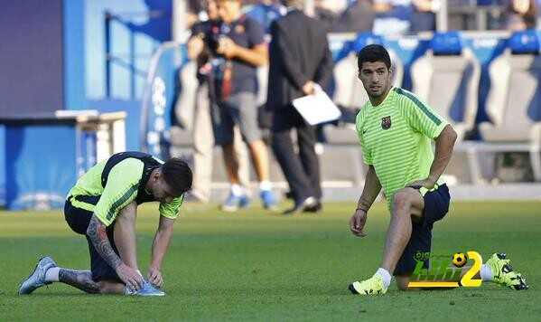 صور : تدريبات برشلونة في ملعب برلين استعدادا للنهائي
