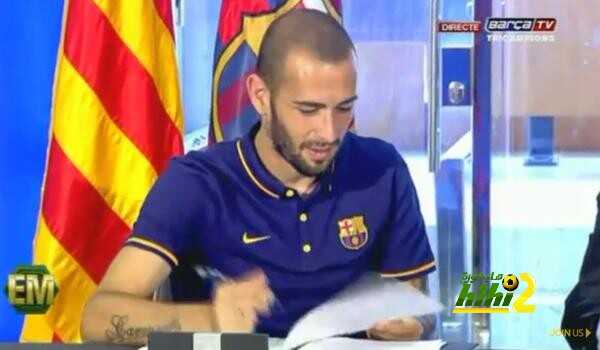 صورة : برشلونة يرحب بقدوم فيدال