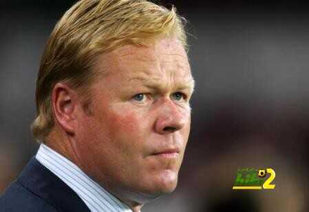 PSV Eindhoven's coach Ronald Koeman