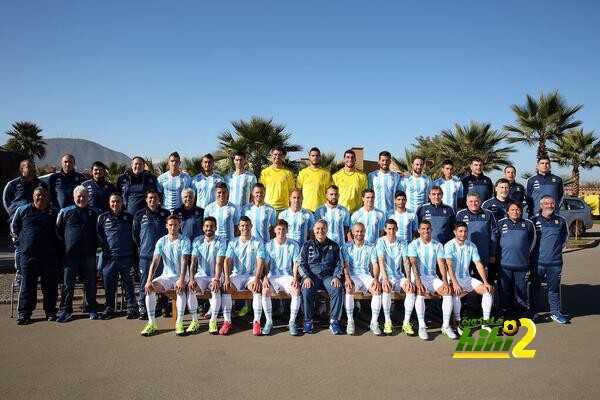 المنتتخب الارجنتيني يلتقط الصورة الرسمية له في كوبا أميركا