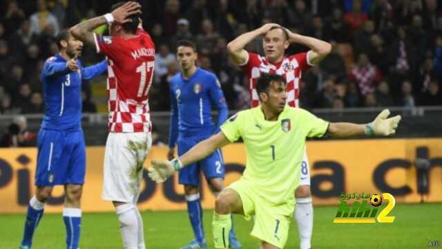 صورة : نتائج المباريات السابقة بين إيطاليا وكرواتيا