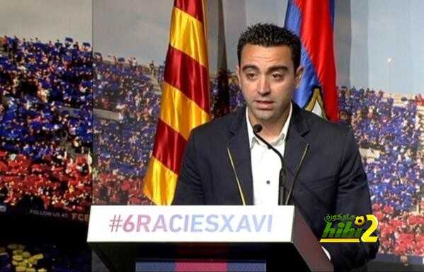 تشافي ” من الغريب أن أرتدي قميص أبيض لما يمثله اللون .. ومن هتف ضد بيكيه مشجعو ريال مدريد “