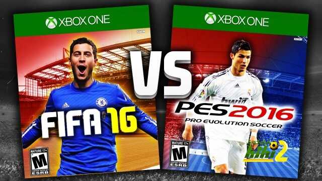 pes 2016 و fifa 2016