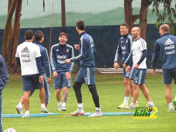 صور : تفاؤل في استعدادات منتخب الأرجنتين لمواجهة كولومبيا