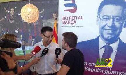 بارتوميو : ميسي وماسكيرانو وبرافو حريصون على الفوز بالسداسية مع برشلونة