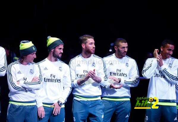 صور : نجوم ريال مدريد في اديداس