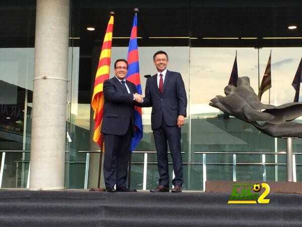 صور : تقديم بارتوميو كرئيس رسمي لبرشلونة