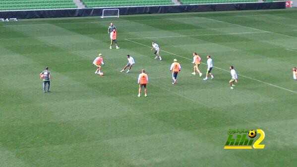 صور : اخر استعدادات ريال مدريد لمباراة مانشستر سيتي