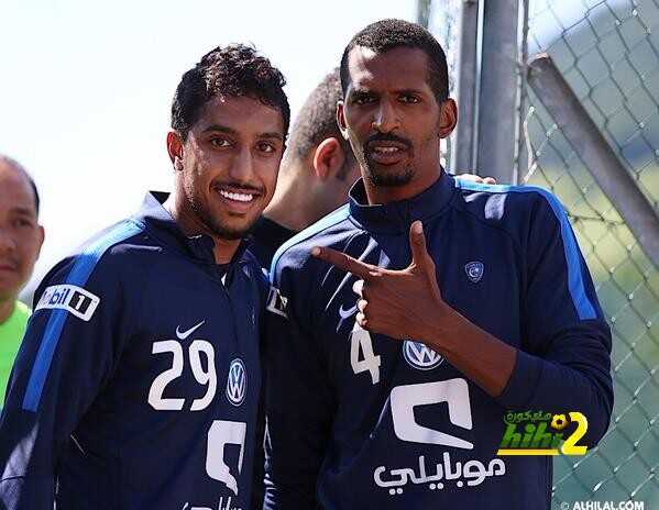 صور : مران فريق الهلال اليوم