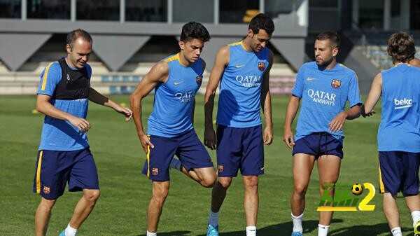 قائمة برشلونة لمواجهة فيورنتينا