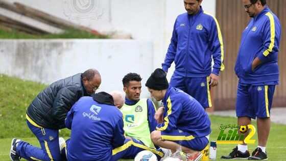 هزازي يغيب عن النصر بداعي الاصابة