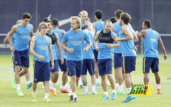 صور : برشلونة يختتم استعداداته لمواجهة روما