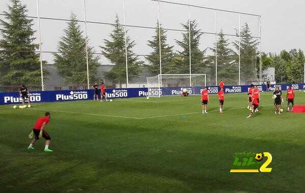 صور : الدورة التدريبية الأخيرة لأتلتيكو قبل ودية اليكانتي