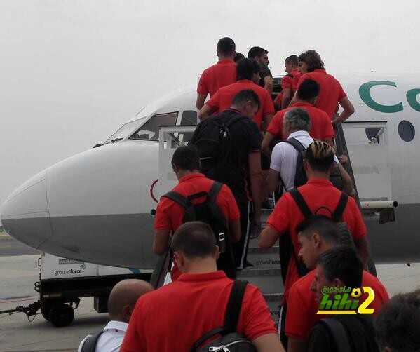 صور : اتليتكو مدريد في الطريق إلى اليكانتي