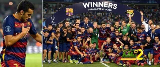 برشلونة بطل السوبر الأوروبى 2015