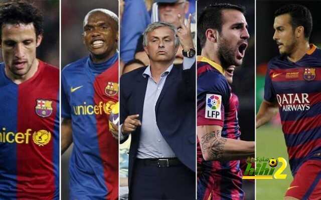 مورينهو وبرشلونة