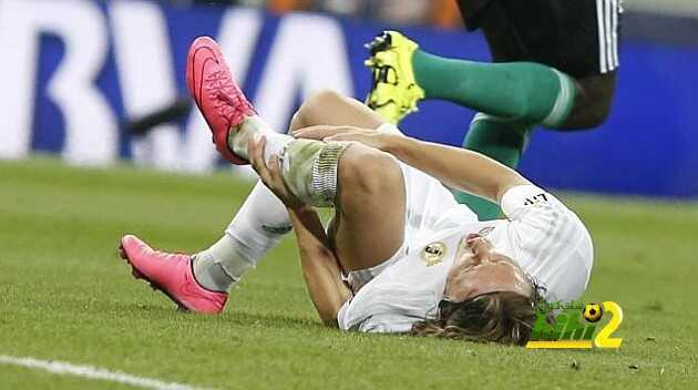 مودريتش يثير حالة من الذعر في مدريد