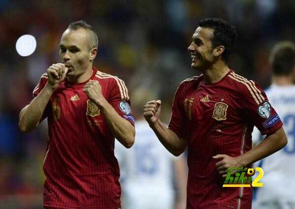 المنتخب الاسباني ينهي الشوط الاول متقدما بهدفي لاعبي برشلونة