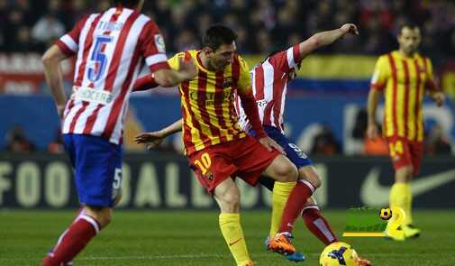 تشكيلة : برشلونة يواجه أتلتيكو مدريد في قمة مثيرة في الفيسنتي كالديرون