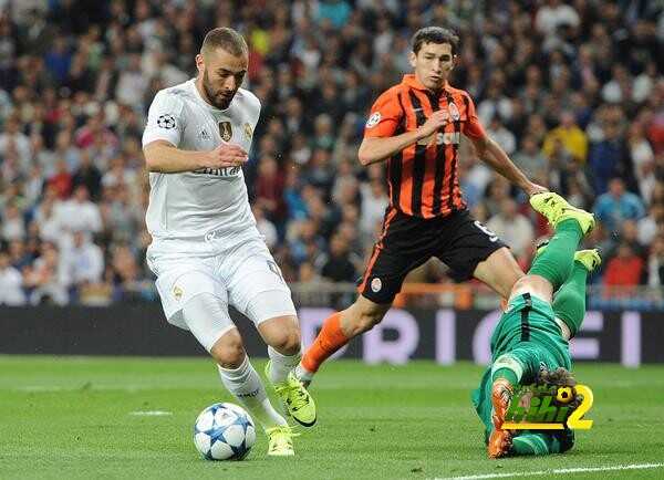 تقييم نجوم ريال مدريد بعد التفوق بهدف بينزيما في الشوط الاول