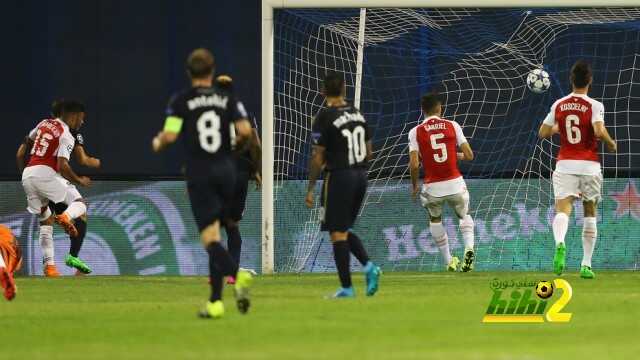 ارسنال يتواجد في المرتبة الثالثة كأكثر تادي تحصل على الطرد في الابطال