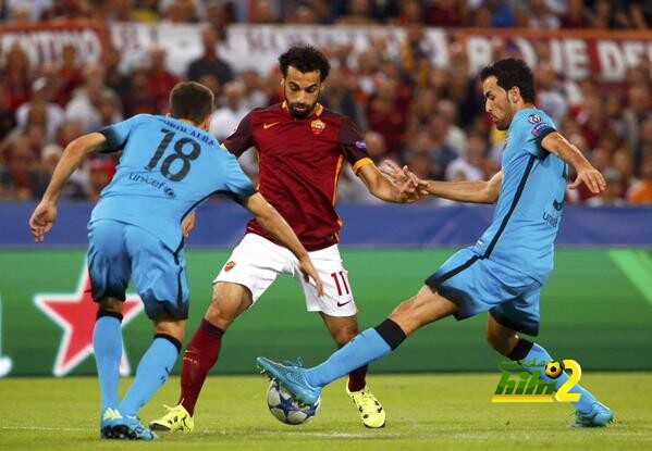 روما يواصل تفوقه ويحرم برشلونة من الفوز عليه للمرة الاولى