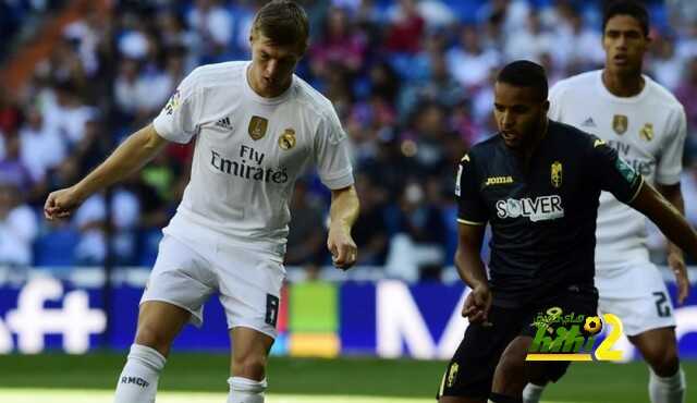 ريال مدريد ينهي الشوط الاول متعادلاً مع غرناطة