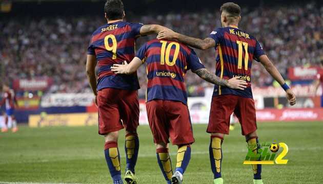ثلاثى برشلونة يتراجع وخصوصا ميسى