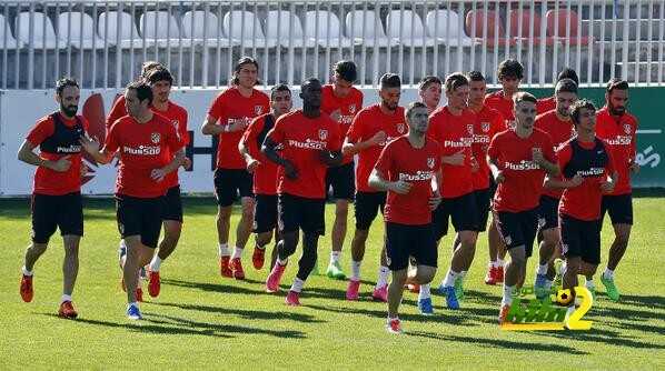 صور : اتليتكو مدريد يستعد لمواجهة بنفيكا