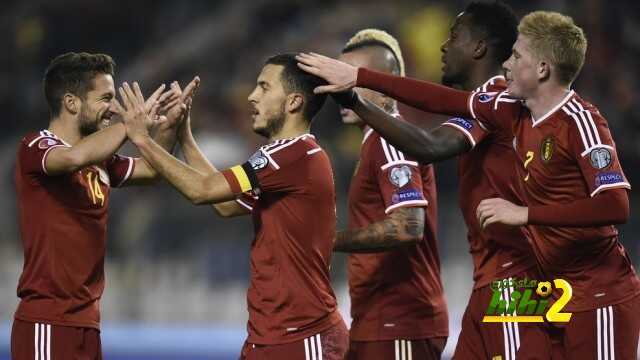 رسمياً .. بلجيكا تتصدر تصنيف الاتحاد الدولي
