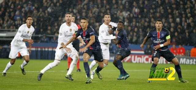 تعادل ريال مدريد مع باريس سان جيرمان
