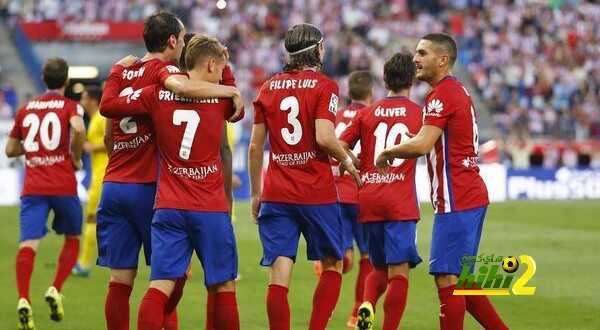 أتلتيكو مدريد ينهي الشوط الاول متقدما بهدفين أمام فالنسيا