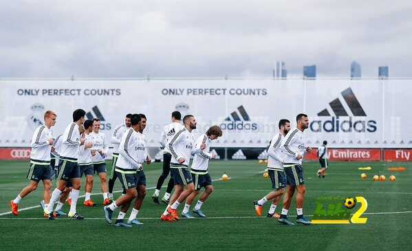 صور : تدريبات ريال مدريد استعداداً للاس بالماس تشهد أخباراً سعيدة