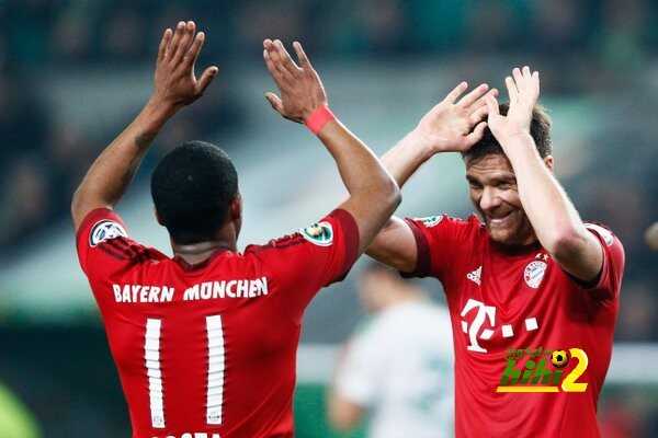 نتائج بايرن ميونخ في مبارياته الـ15 هذا الموسم