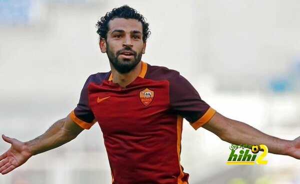 محمد صلاح يقود روما في التشكيلة الرسمية أمام انتر ميلان