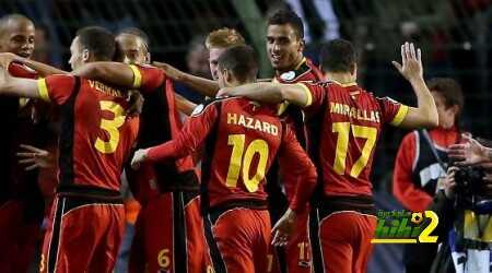 قائمة المنتخب البلجيكي المستدعاة لمواجهة ايطاليا وأسبانيا