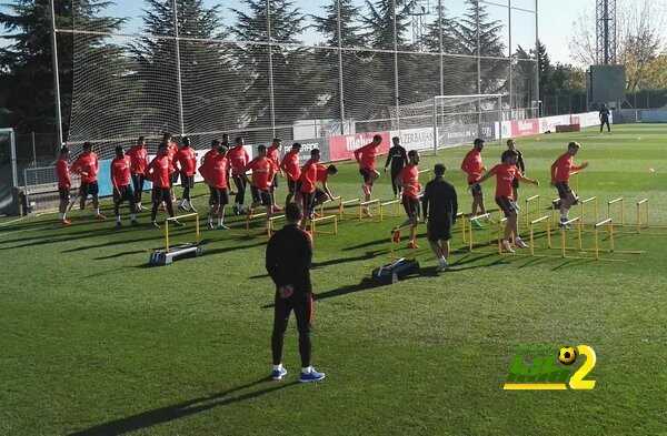 صور : أخر استعدادات اتليتكو مدريد لسبورتنج خيخون