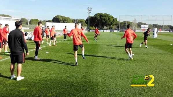 صور : اتليتكو مدريد يواصل الاستعداد لمواجهة بيتيس