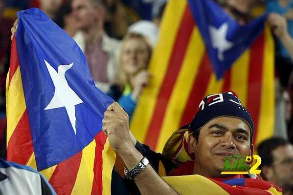 ريال مدريد يمنع أعلام استقلال كتالونيا في الكلاسيكو