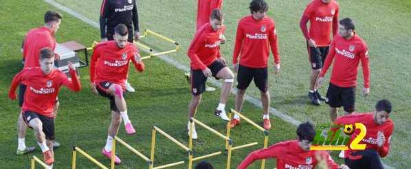 صور : اتليتكو مدريد يواصل الاستعداد لبيتيس في حضور لويس وكوريا