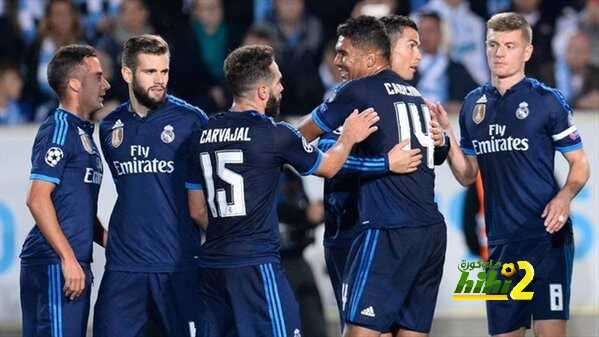 صورة : غرفة ملابس ريال مدريد في ملعب شاختار