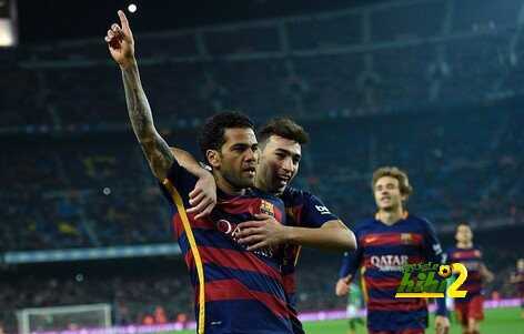 صور : برشلونة ينهي الشوط الاول متقدما بثلاثية