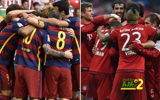 المقارنة بين بايرن ميونيخ وبرشلونة