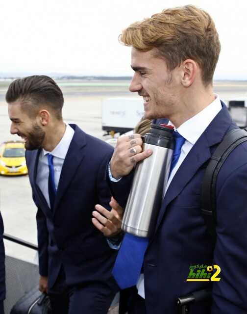 صور : رحلة اتليتكو مدريد إلى البرتغال