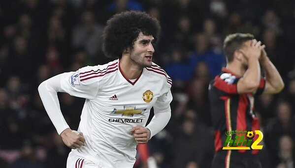 فيلايني يعود للتسجيل بالدوري الانجليزي بعد فترة غياب طويلة