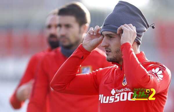 صور : اتليتكو مدريد يواصل الاستعداد لمواجهة رايو فايكانو