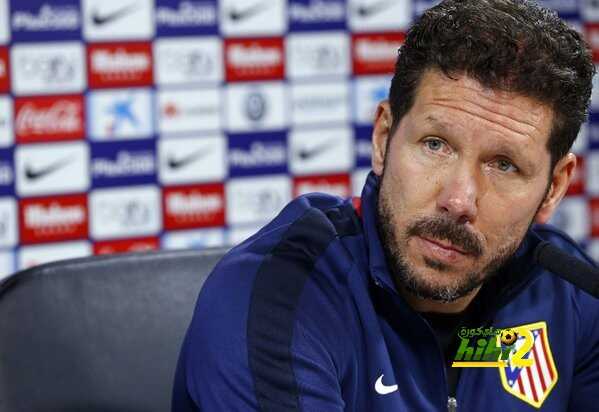 قائمة اتليتكو مدريد لمواجهة لاس بالماس