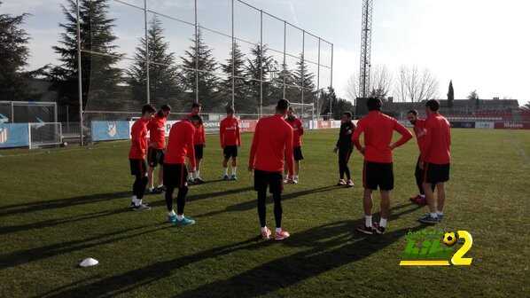 صور: استعدادات اتليتكو مدريد لمواجهة سيلتا فيجو